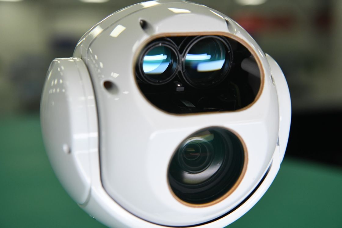 1080p Dwuosiowy czujnik EO o masie 1 kg, elektrooptyczny system celowania z dalmierzem laserowym