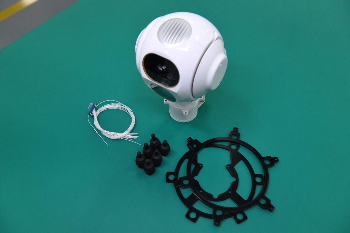 Trójosiowy czujnik EO i dalmierz laserowy Elektrooptyczny gimbal UAV Camera 12V