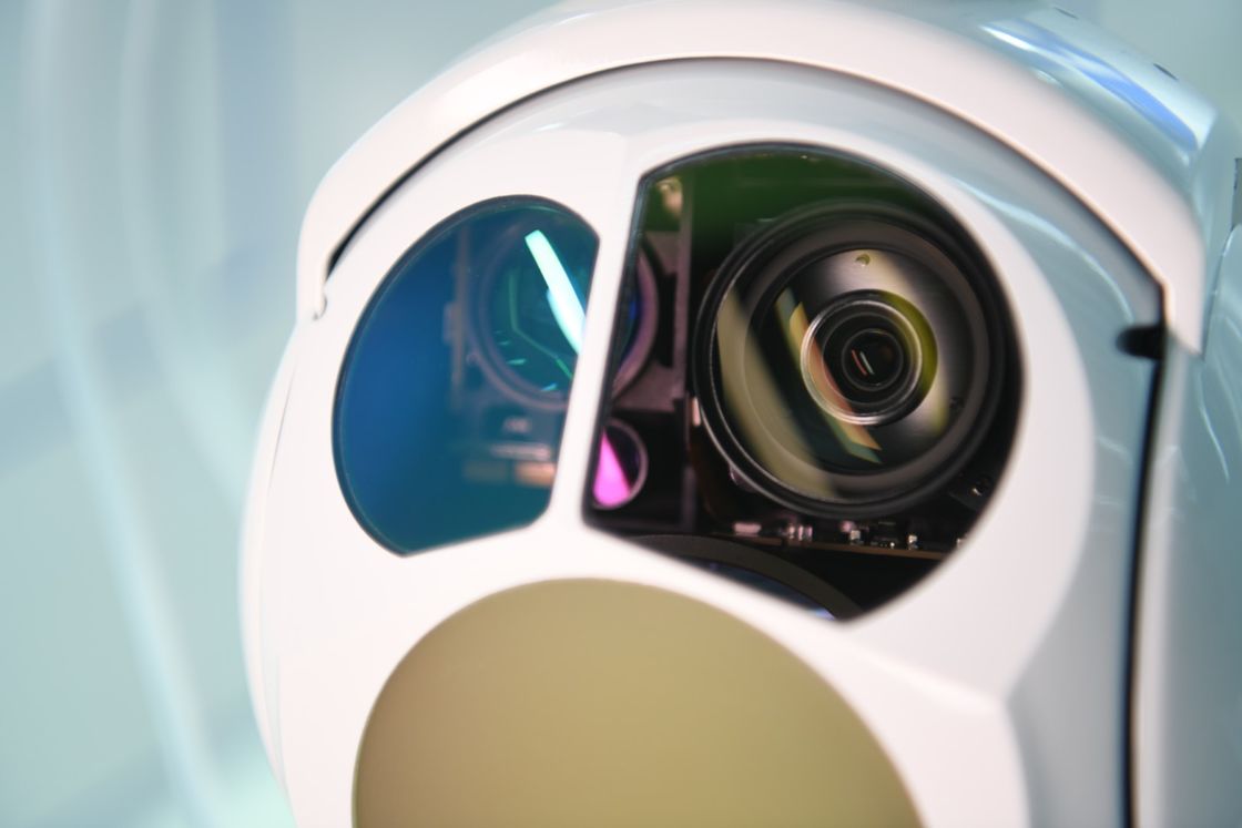 63mm Long Wave Uncooled IR Thermal UAV Gimbal Camera z czujnikiem EO 30X