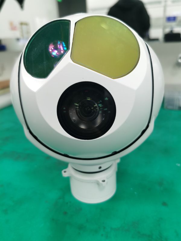 35-milimetrowy czujnik podczerwieni Elektrooptyczny system śledzenia UAV Gimbal Camera z wyjściem IP