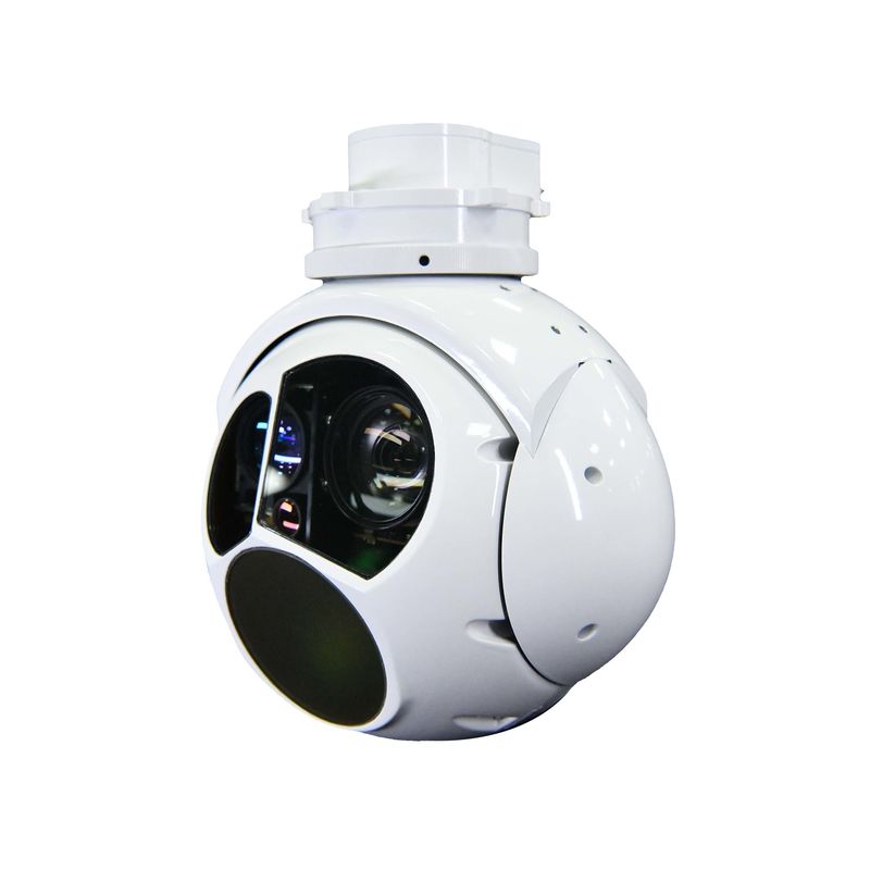 TS02 Dwie osi Wysokiej rozdzielczości LWIR Thermal UAV Payload Gimbal Sensor Camera z Zoom