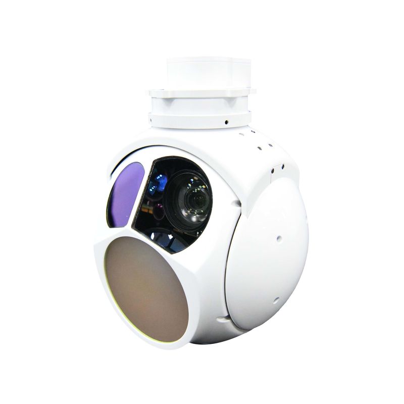 4k HD LWIR PTZ 30x Optical Zoom UAV Thermal Security Camera For Detection