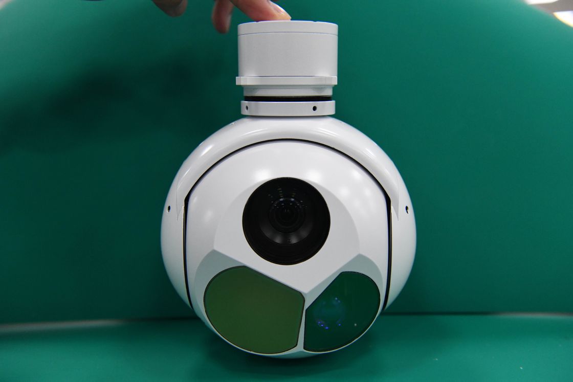 TS130C-01 Trójosiowy ładunek użyteczny EO Infraczerwony Laser Imaging Laser Rangefinder Drone UAV Kamera HD 1080p