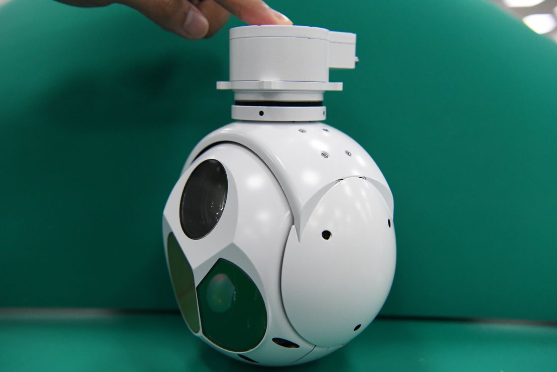 TS130C-01 Trójosiowy ładunek użyteczny EO Infraczerwony Laser Imaging Laser Rangefinder Drone UAV Kamera HD 1080p